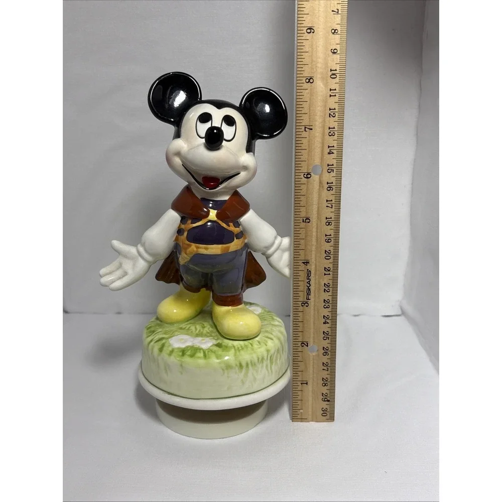 Disney Mickey Mouse Musical Wind Up The San Francisco Music Box Company / Schmid
